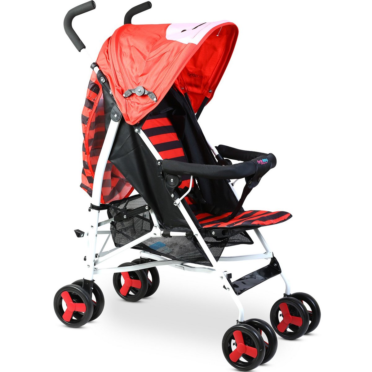 First Step Baby Buggy B-803A Red