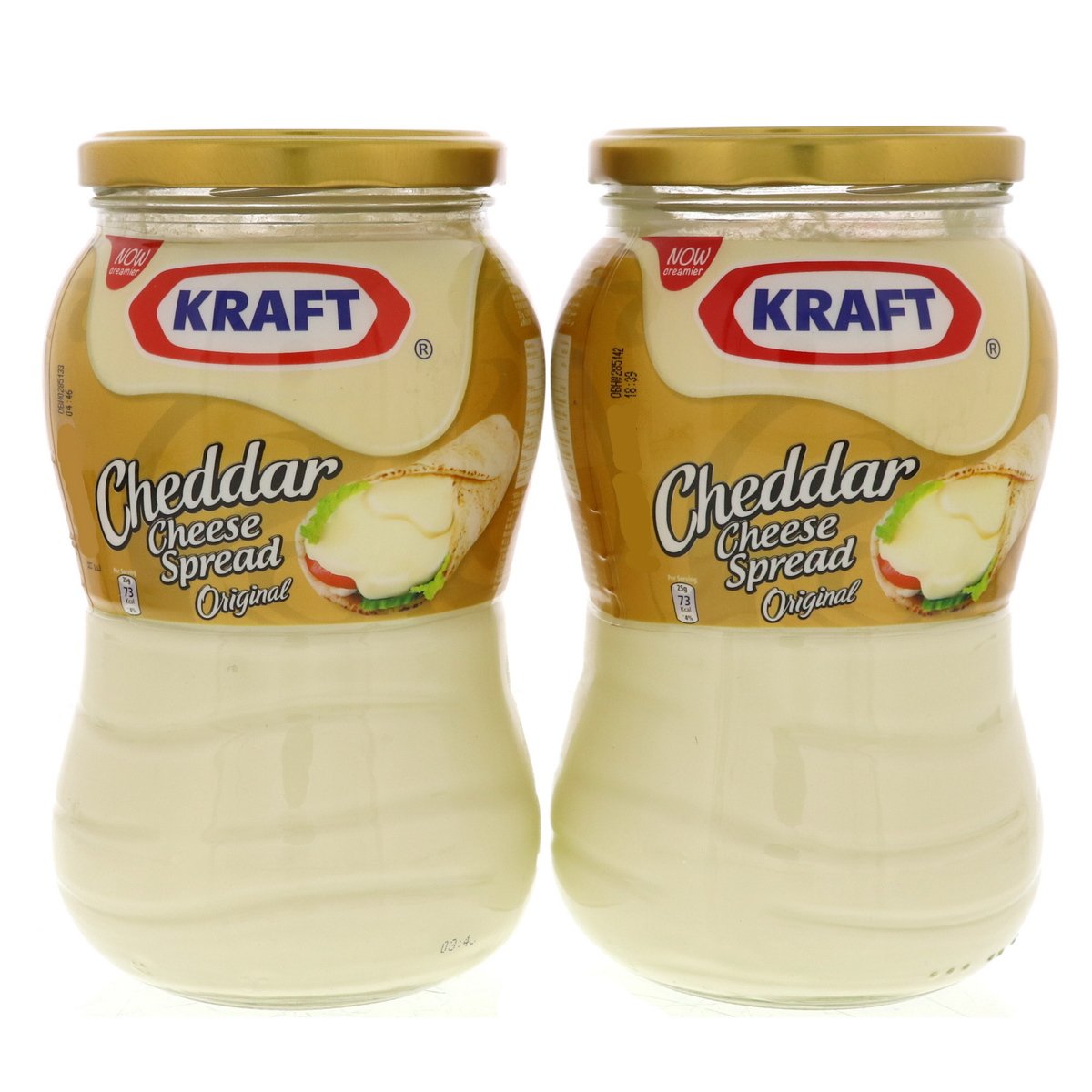 Kraft Original Cheddar Cheese Spread 2 x 870g
