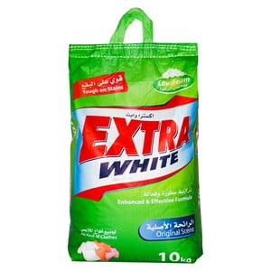 Extra White Washing Powder Low Foam 10kg