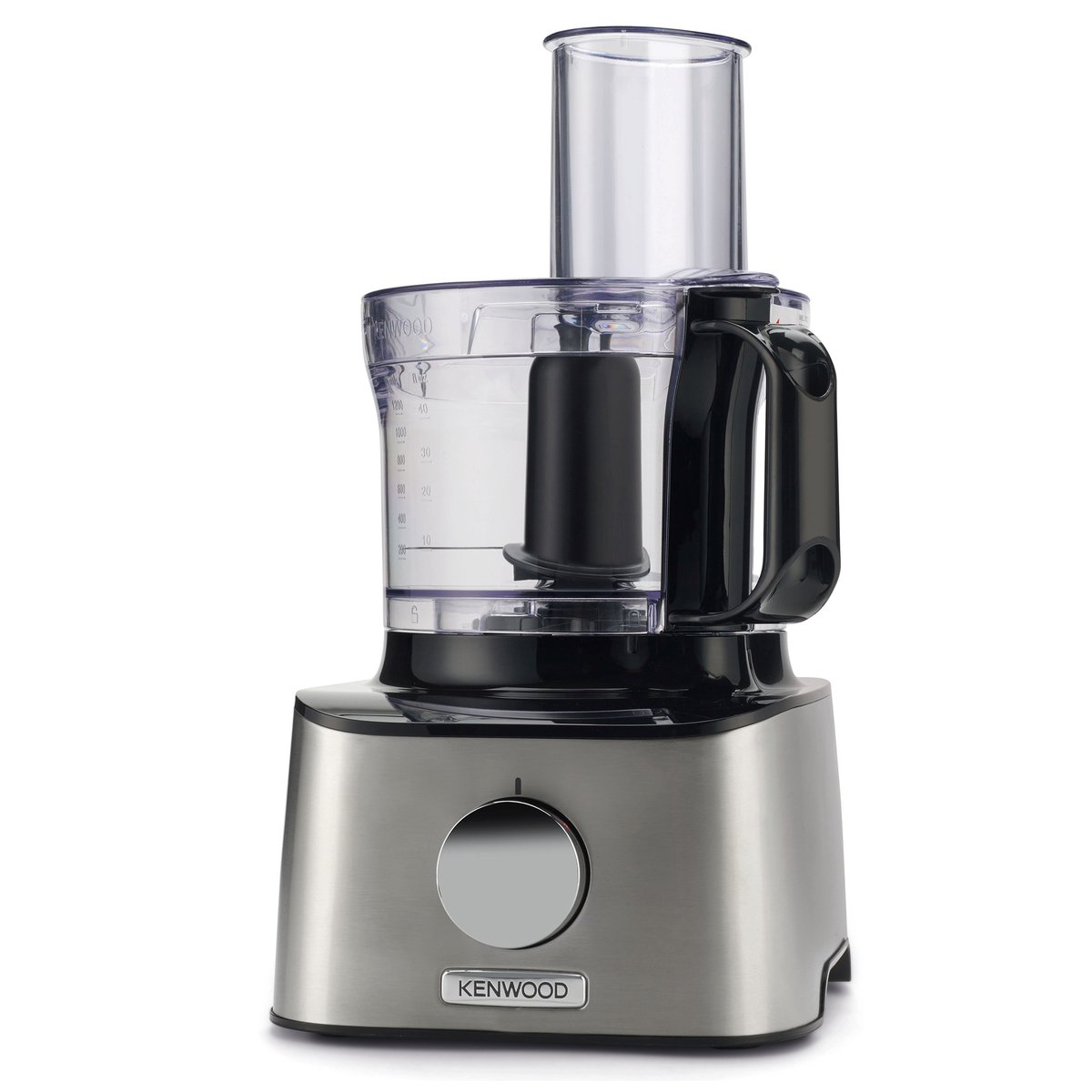 Kenwood Food Processor 800W Multi-Functional With 3 Stainless Steel Disks, Glass Blender, Glass Mill, Juicer Extractror, Dual Metal Whisk, Dough Maker, Citrus Juicer Fdm307Ss Silver