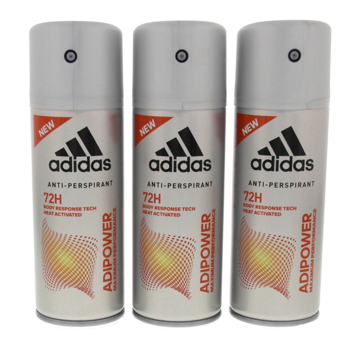 Adidas Anti-Perspirant Deodorant for Men Adipower 150 ml 2+1