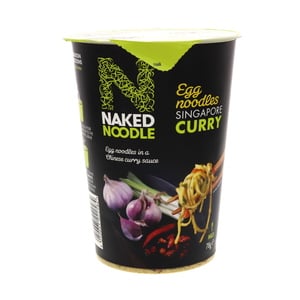 Naked Egg Noodles Singapore Curry 78g