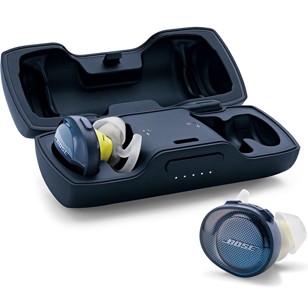 Bose SoundSport Free Truly Wireless Sport Headphones Midnight Blue/Citron