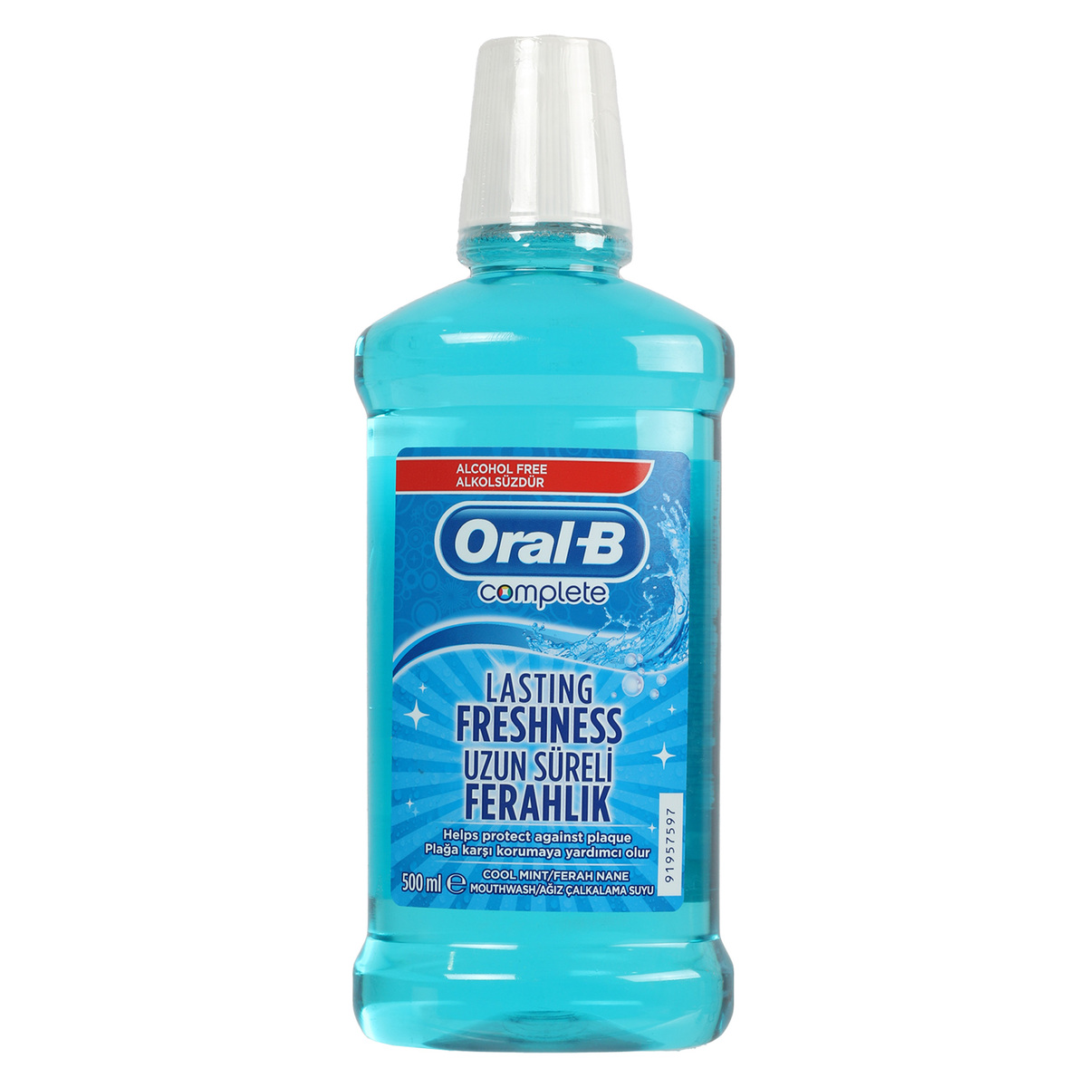 Oral B Complete Lasting Freshness Mouthwash 500ml