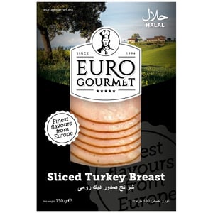 Euro Gourmet Sliced Turkey Breast 130g