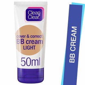 Clean & Clear BB Cream Cover & Correct Light 50ml
