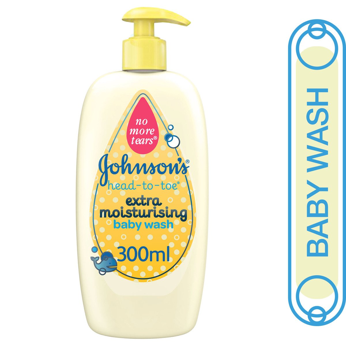 Johnson's Baby Baby Wash Head-To-Toe Extra Moisturising 300ml