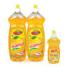 Home Mate Premium Dishwash Lemon 2 x 1Litre + 500ml
