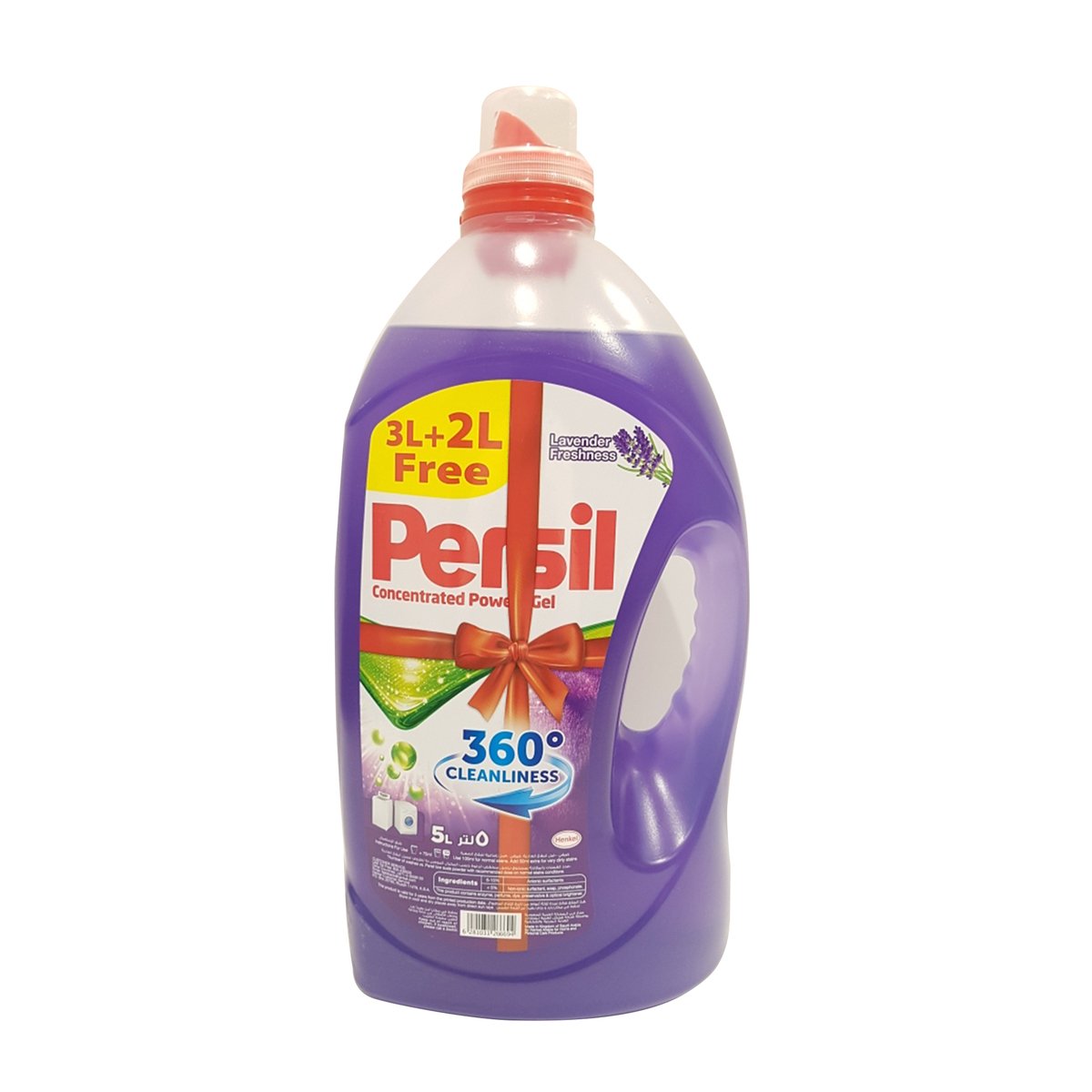 Persil Concentrated Power Gel Lavender Freshness 3Litre + 2Litre Free