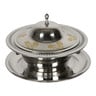 Chefline Stainless Steel Date Bowl Gold Print With Lid 14cm