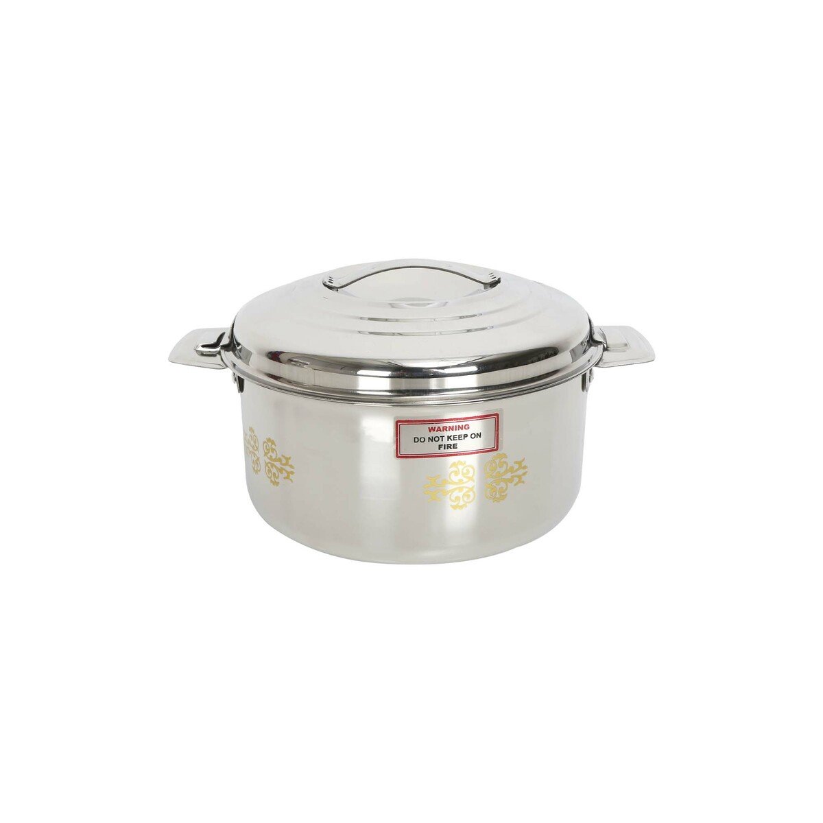 Chefline Hot Pot Stainless Steel Gold Print 2.5Ltr
