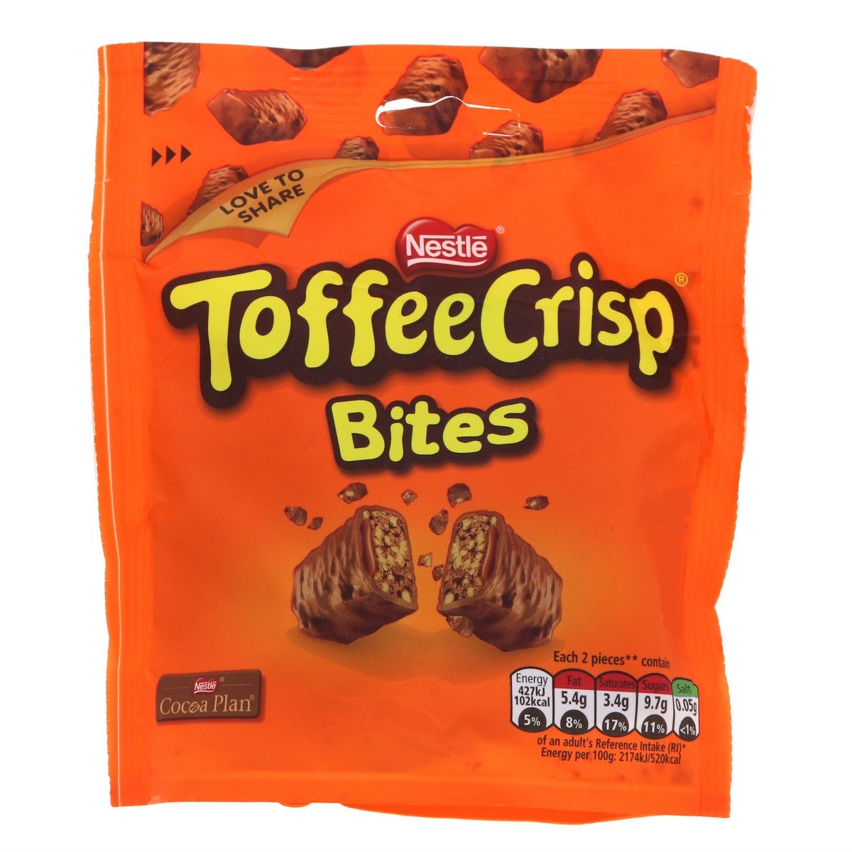 Nestle Toffee Crisp Bites 107g