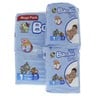 Sanita Bambi Baby Diaper Size 3 Medium 5-9kg Mega Pack 92pcs + 2 x 15pcs