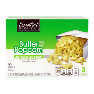 Essential Everyday Light Butter Popcorn 230g