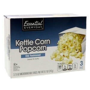 Essential Everyday Kettle Corn Sweet And Salty Pop Corn  247g