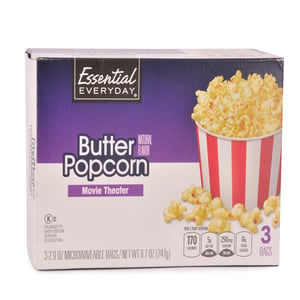 Essential Everyday Butter Popcorn 247g