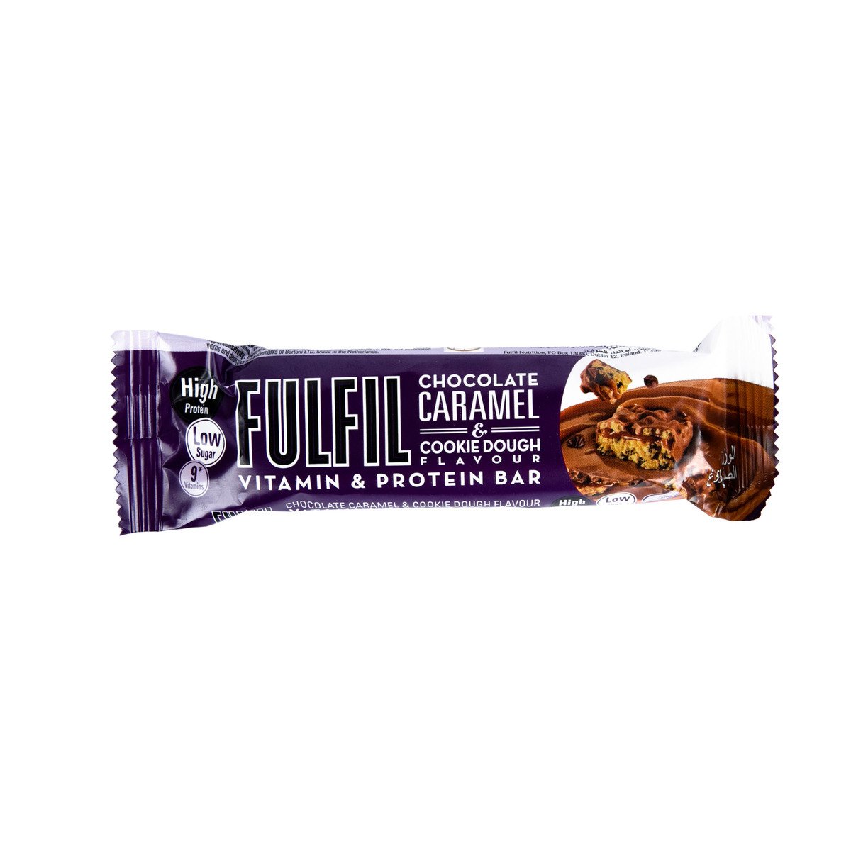 Fulfil Chocolate Caramel & Cookie Dough Vitamin & Protein Bar 55 g