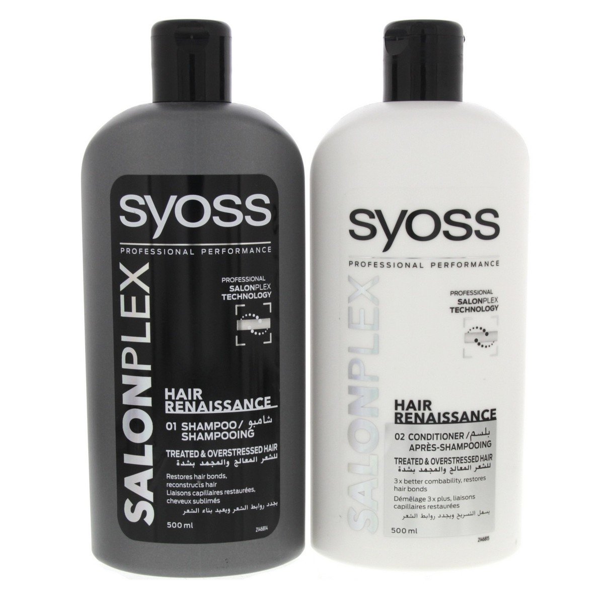 Syoss Salon Plex Shampoo 500 ml + Conditioner 500 ml