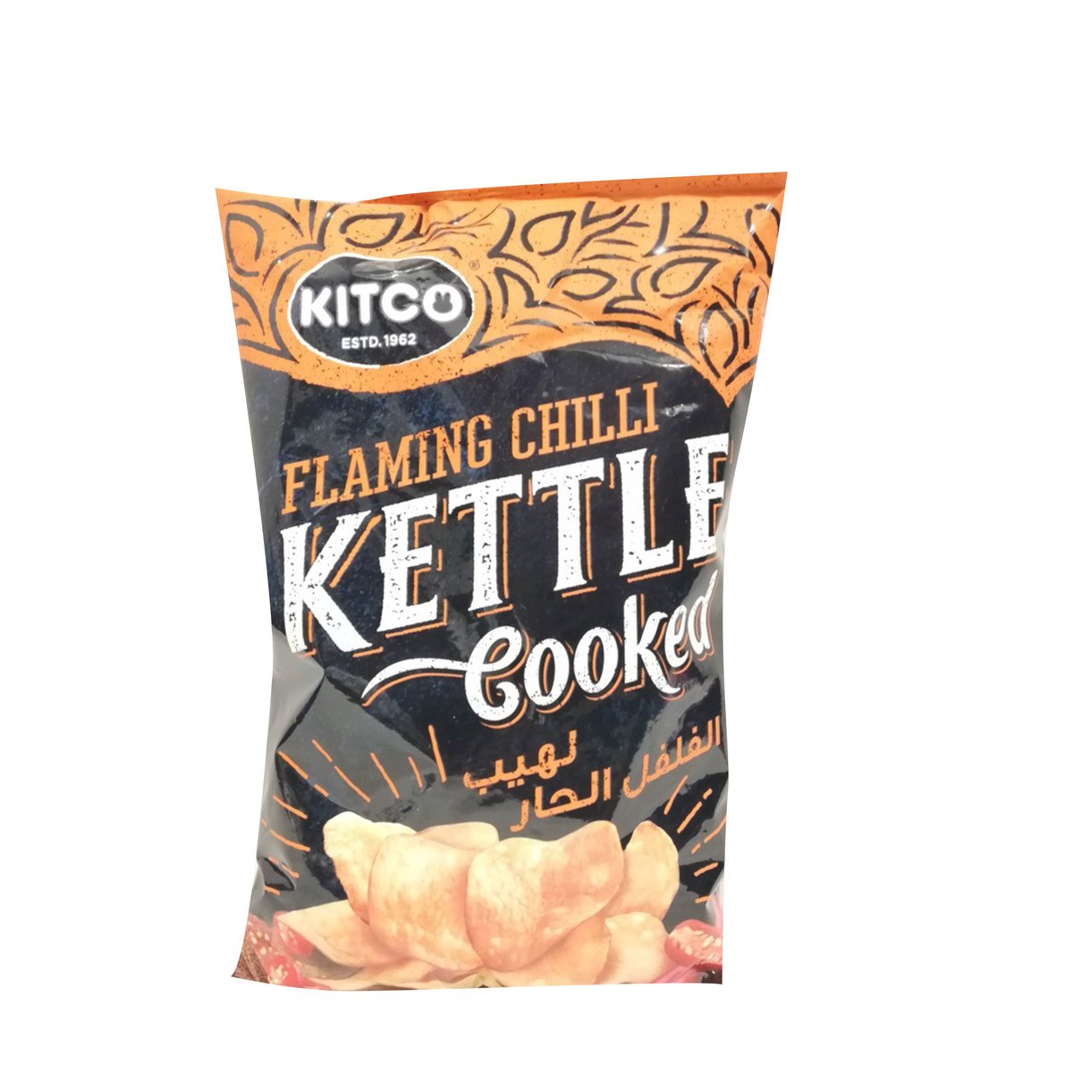 Kitco Kettle Cooked Potato Chips Flaming Chilli 170g
