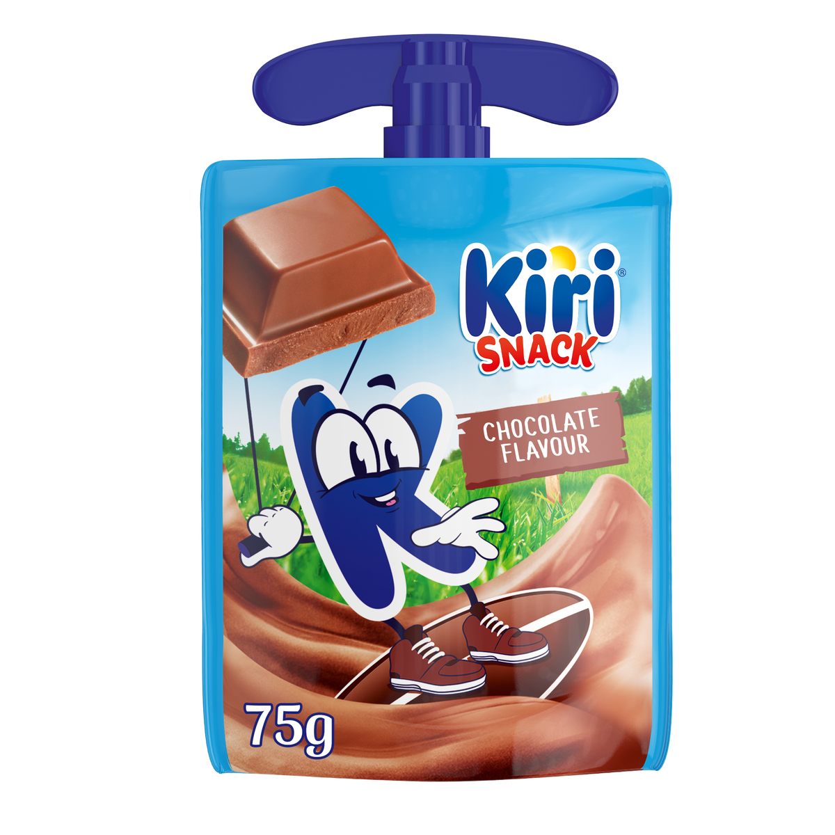 كيري كيس حلوى بنكهة الشوكولاتة 4 × 75 جم