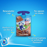 Kiri Snack Dairy Dessert Pouch Chocolate Flavour 4 x 75 g