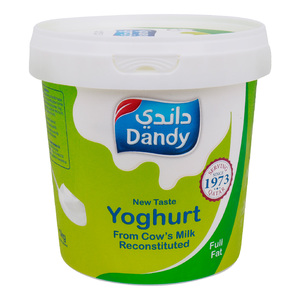 Dandy  Full Fat New Taste Fresh Yoghurt 1 kg