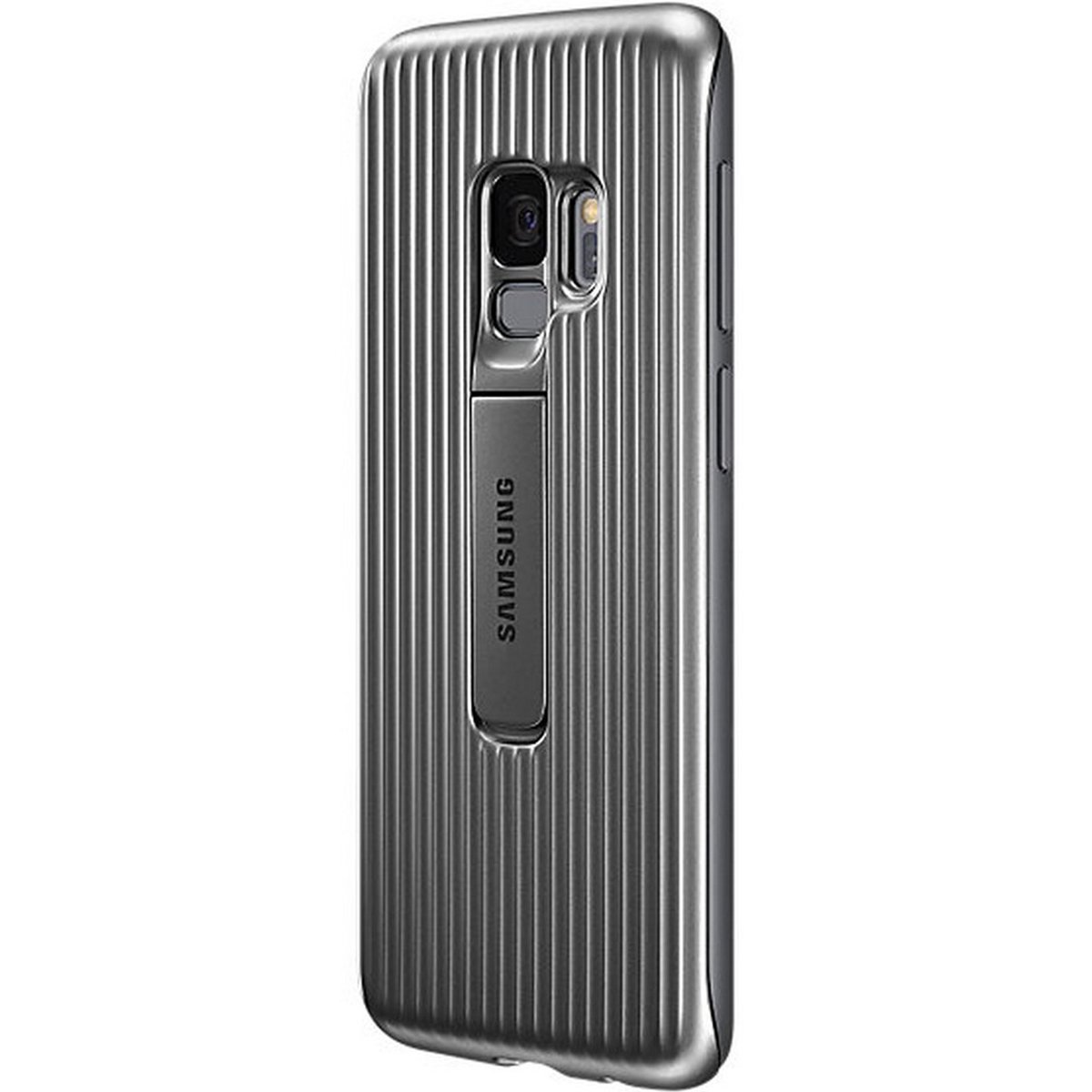 Samsung Galaxy S9 Protective Standing Cover Silver EF-RG960CSEGWW