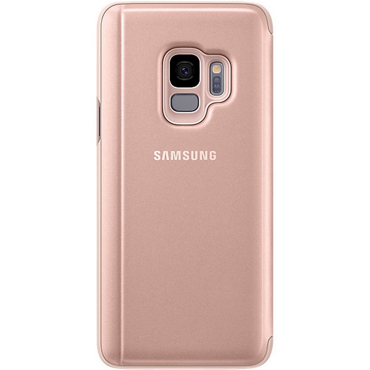 Samsung Galaxy S9 Clear View Standing Cover Gold EF-ZG960CFEGWW
