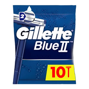 Gillette Blue II Men's Disposable Razors 10pcs