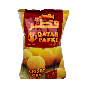 Qatar Pafki Crispy Corn Balls Ketchup 80g