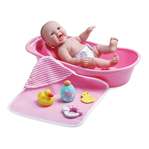 JC Toys New Born Baby with Bathtub 18370