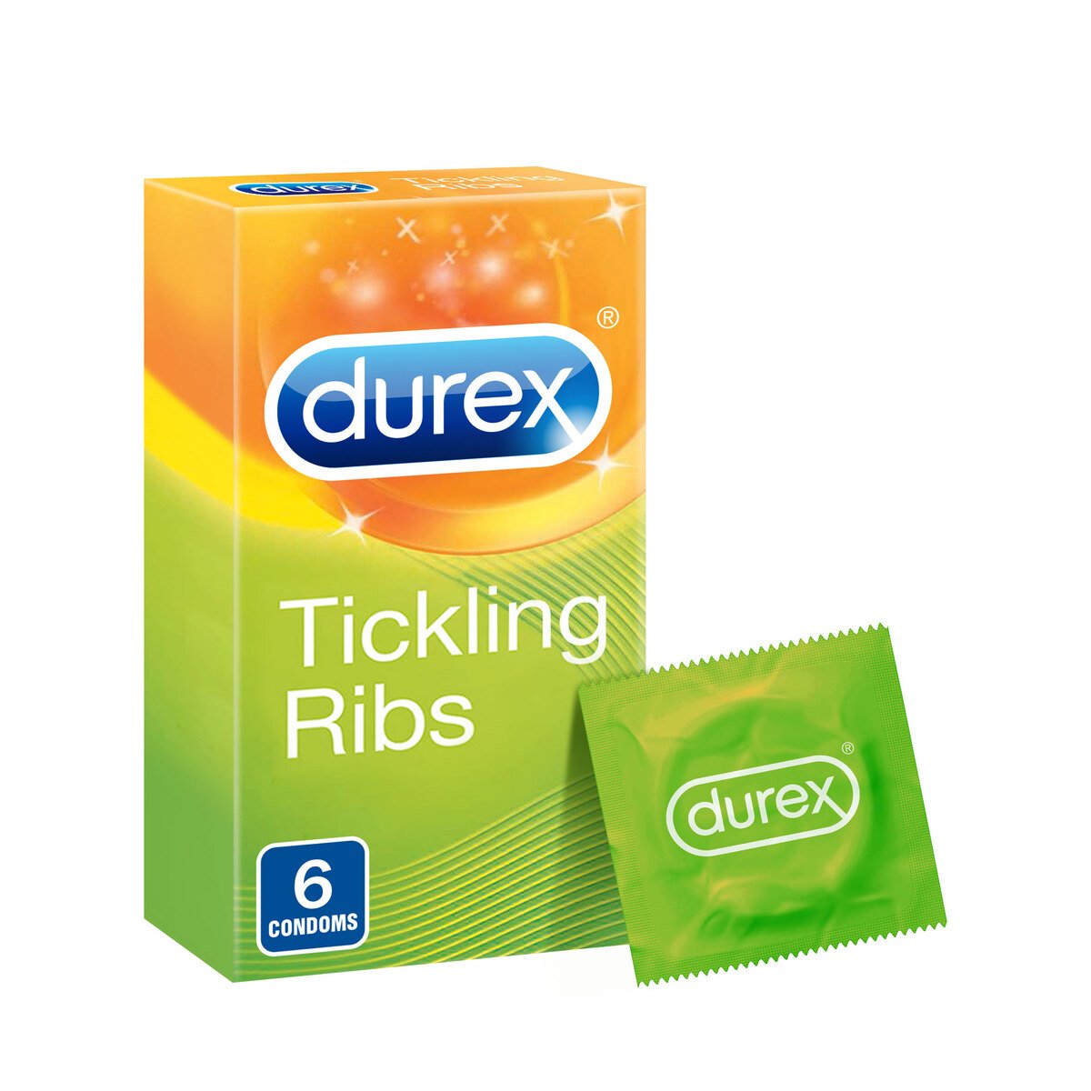 Durex Condoms Tickling Ribs 6 pcs