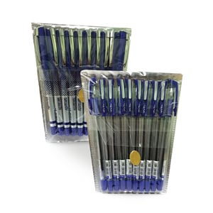 Win Plus Pen Blue COMBO 0.7mm 10's+10's