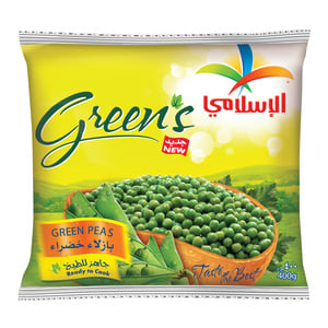 اشتري قم بشراء الاسلامي بازلاء خضراء 400 جرام Online at Best Price من الموقع - من لولو هايبر ماركت Green Peas في الامارات