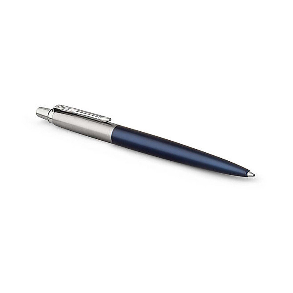 Parker Jotter Royal Blue Chrome Trim Ballpoint Pen In Classic Box