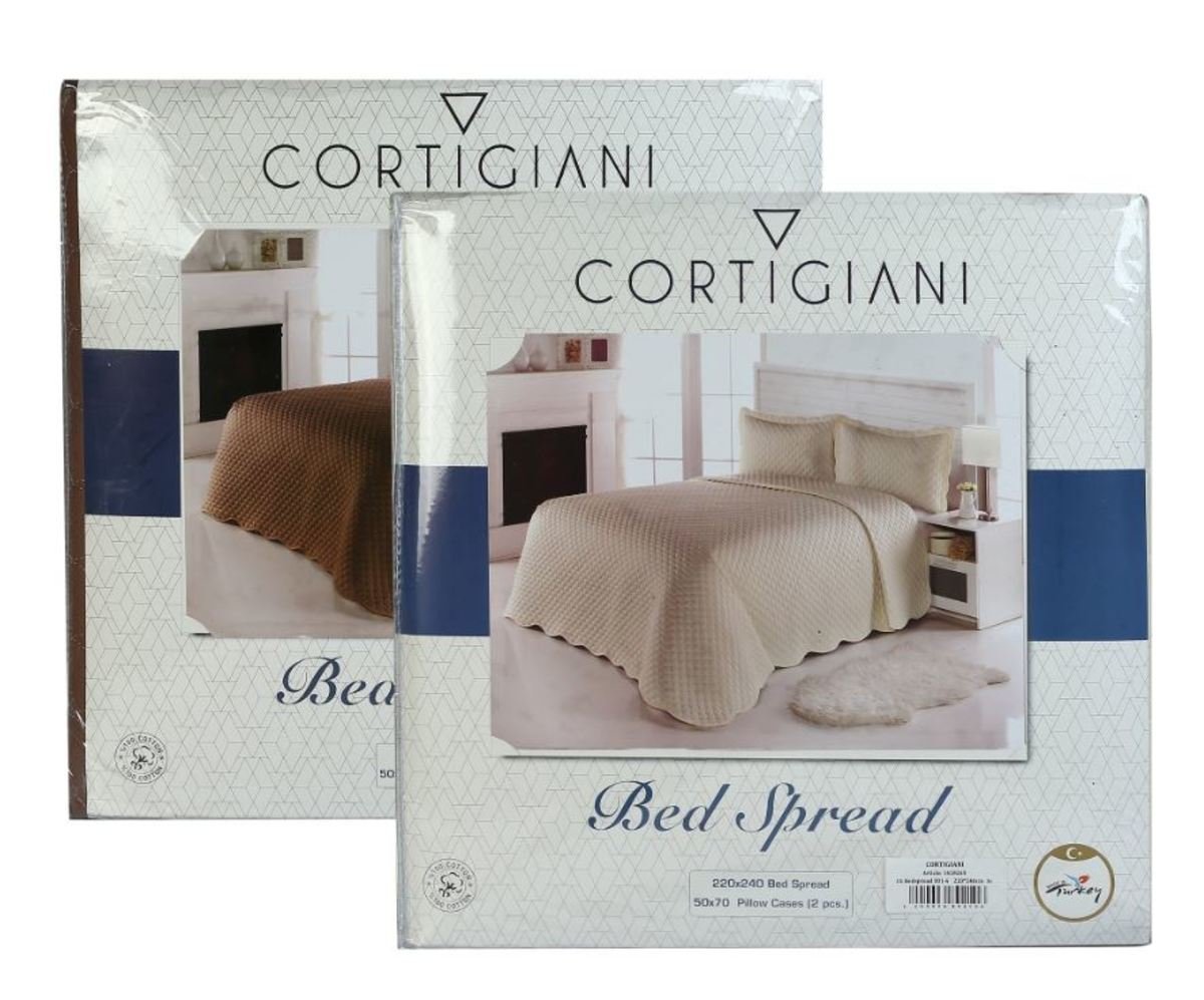 Cortigiani Bed Spread 001-6 220x240 1pc
