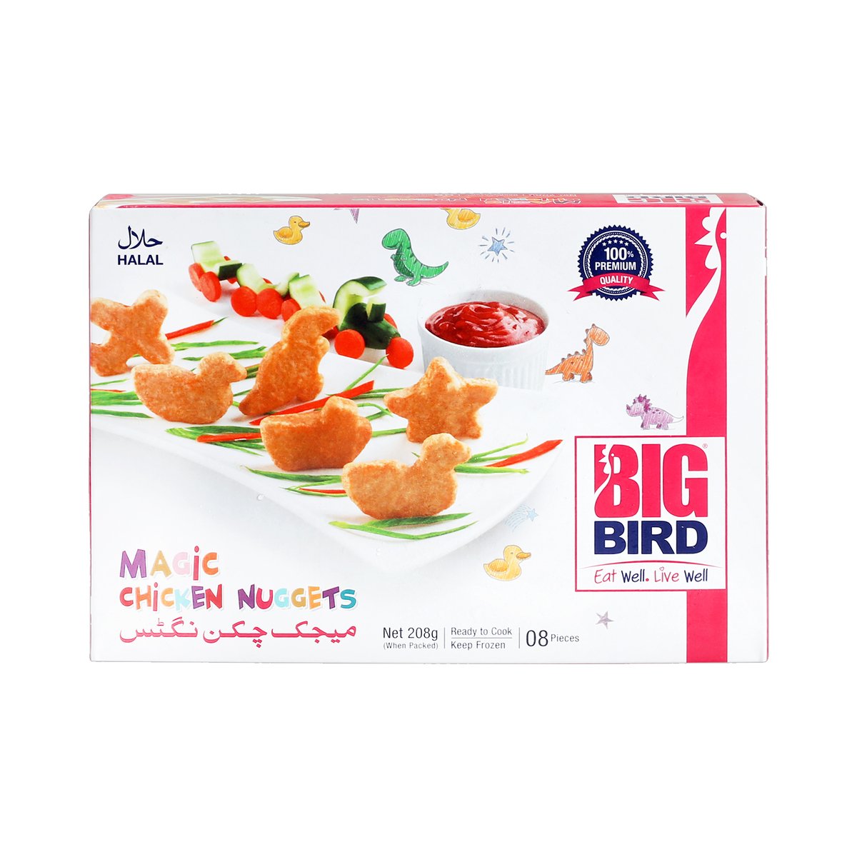 Big Bird Magic Chicken Nuggets 208g