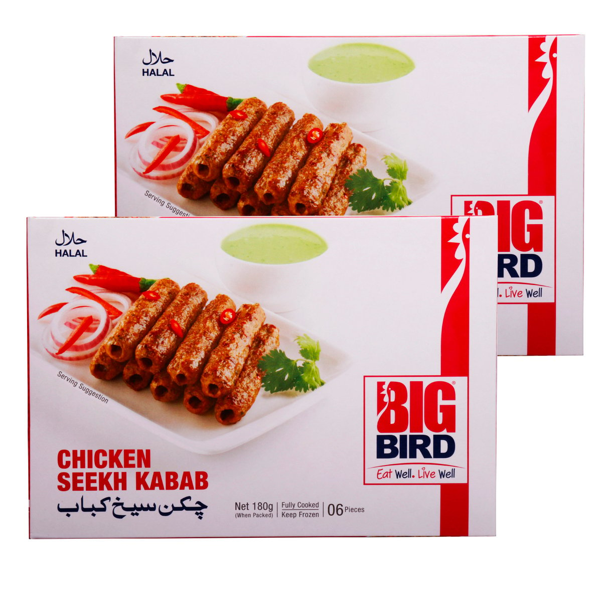 Big Bird Chicken Seekh Kabab 2 x 180g