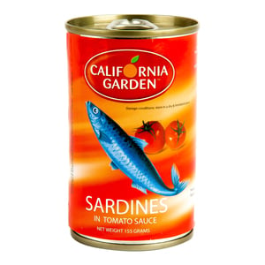 California Garden Sardines In Tomato Sauce 155g