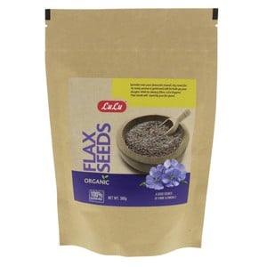 Buy LuLu Organic Flax Seeds 300 g Online at Best Price | Organic Food | Lulu UAE in UAE