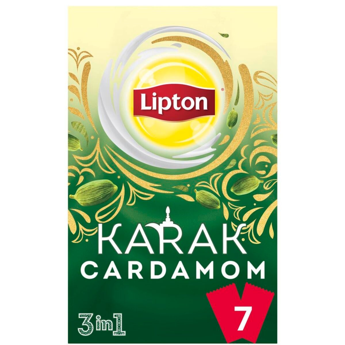 Lipton Karak 3in1 Instant Tea Cardamom 7 x 20.33g
