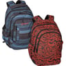 Wagon-R Printed Backpack B1805 19inch Red Color 1Piece