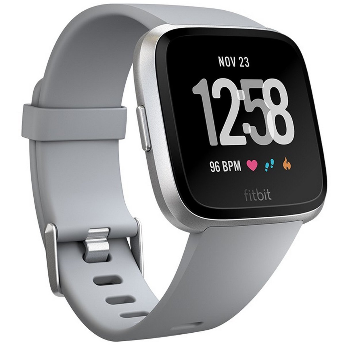 Fitbit Smart Watch Versa FB505 Silver Aluminium