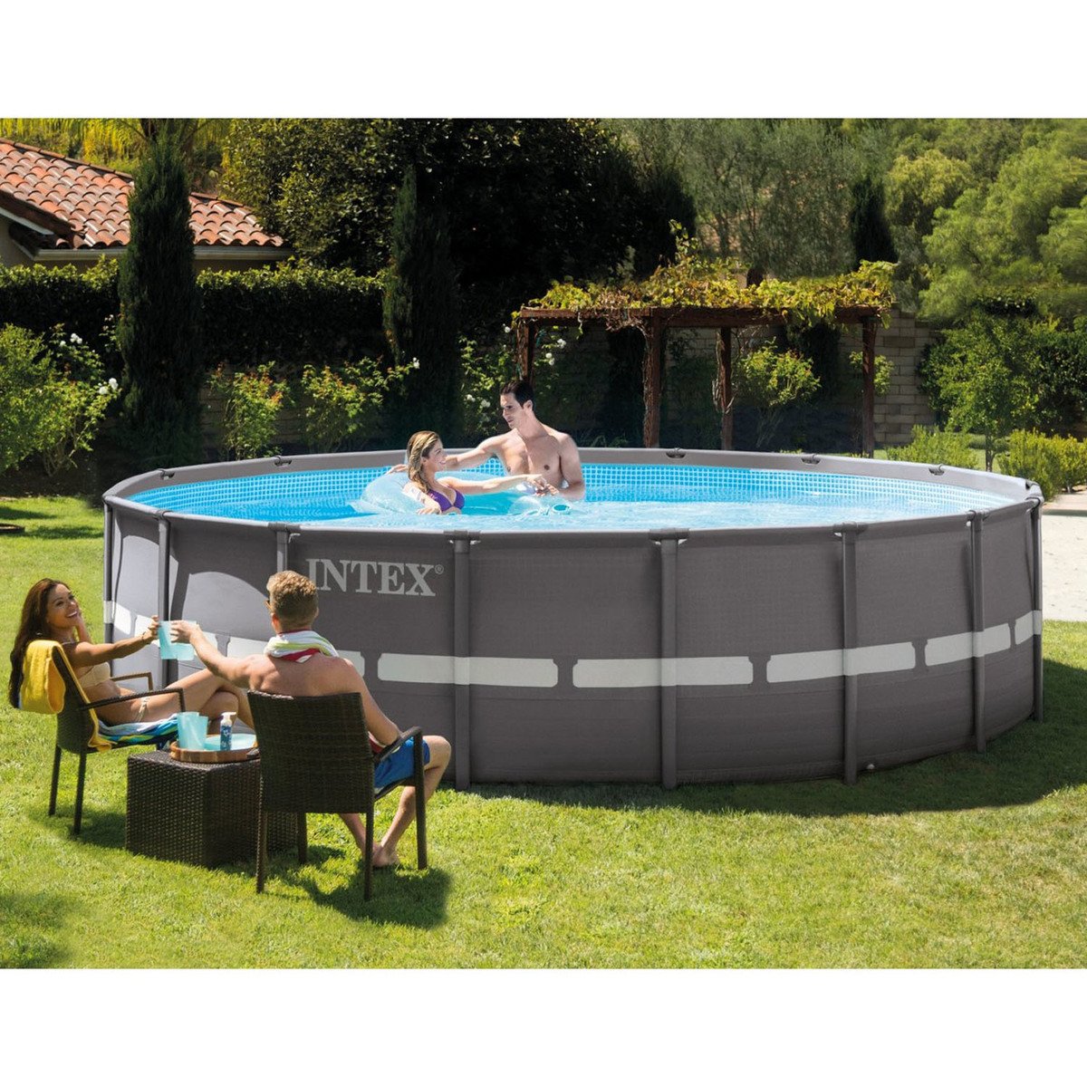Intex Ultra Frame Swimming Pool 16Ft