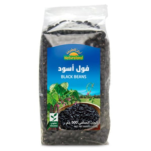 Buy Natureland Black Beans 500g Online at Best Price | Organic | Lulu Kuwait in Kuwait