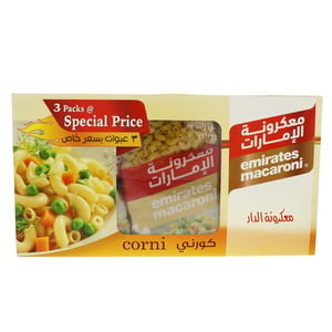 Emirates Macaroni Corni 3 x 400g
