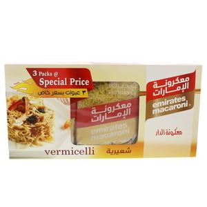 Emirates Macaroni Vermicelli 3 x 400g