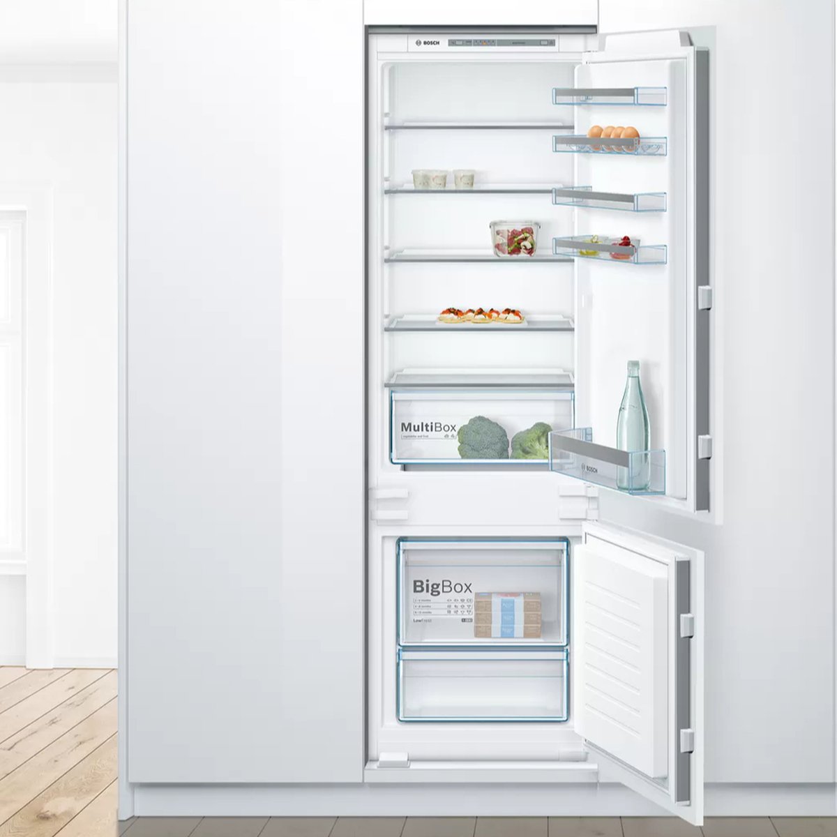 Bosch Built-in Bottom Freezer Refrigerator KIV87VS30M 276LTR