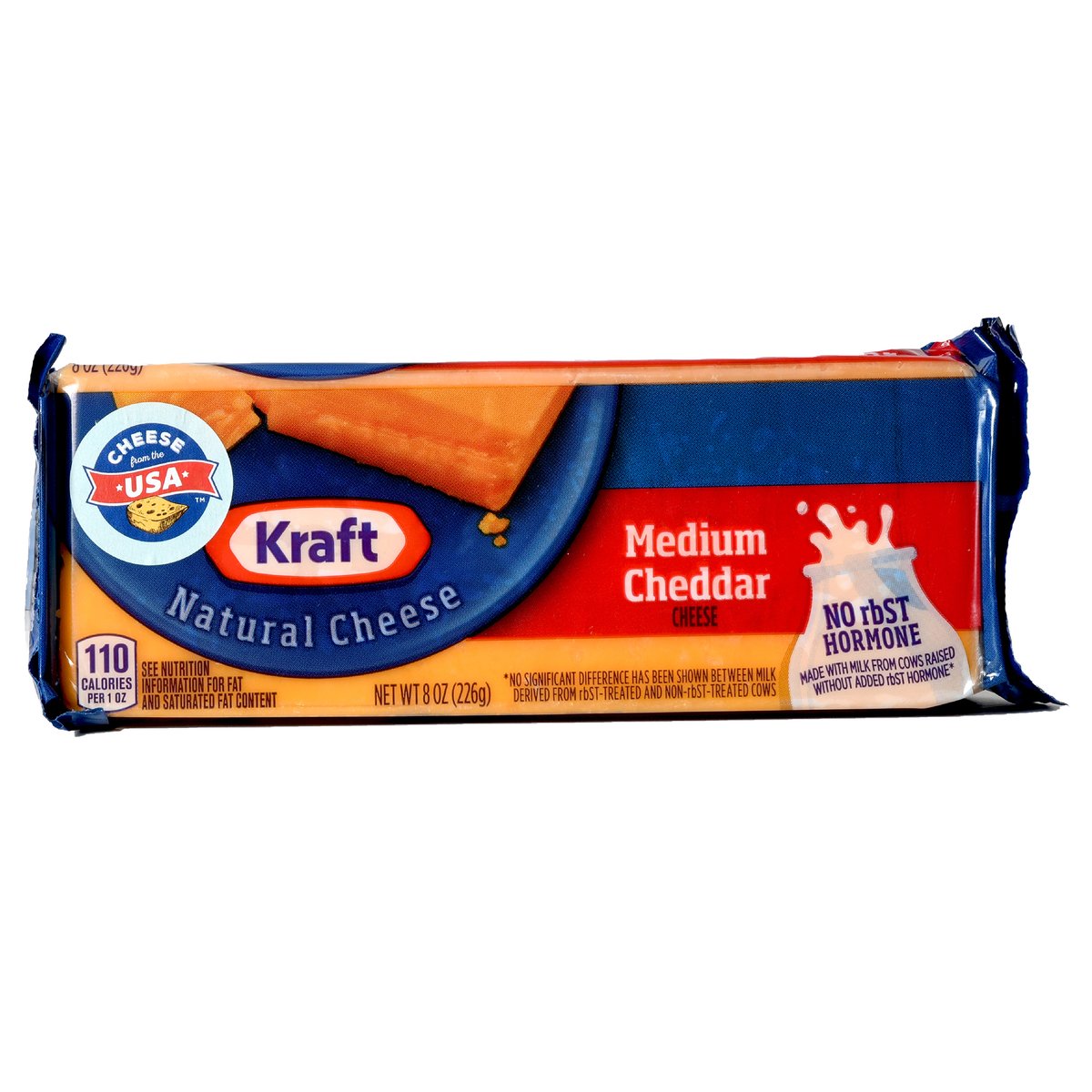 Kraft Medium Cheddar Cheese 226 g