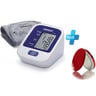 Omron Blood Pressure Monitor M2 Basic + Powerbank with LED Mirror